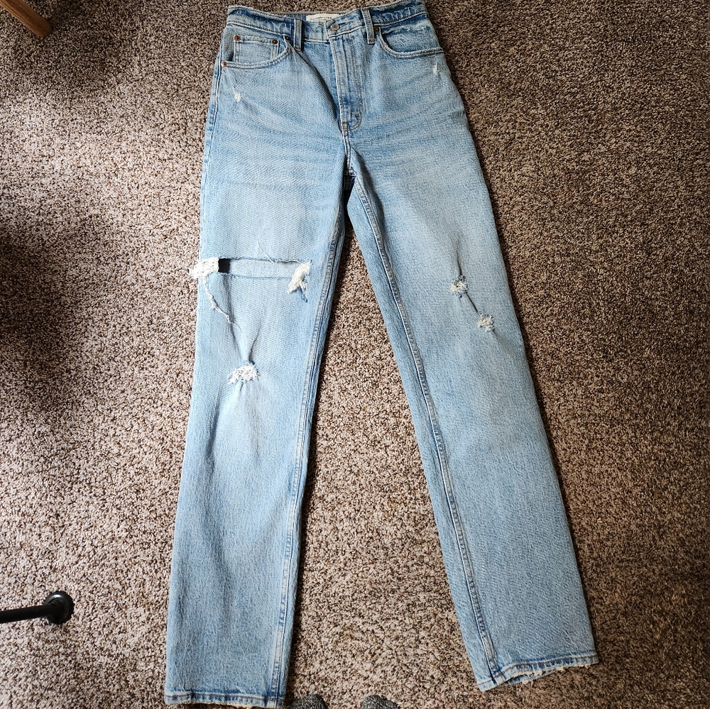 Abercrombie & fitch 90s straight jean